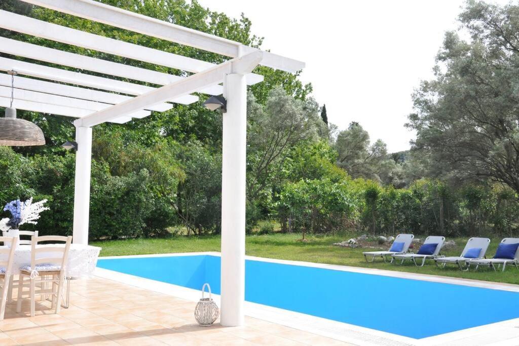 Villa Erietta Near Lefkas Center Apolpaina 외부 사진